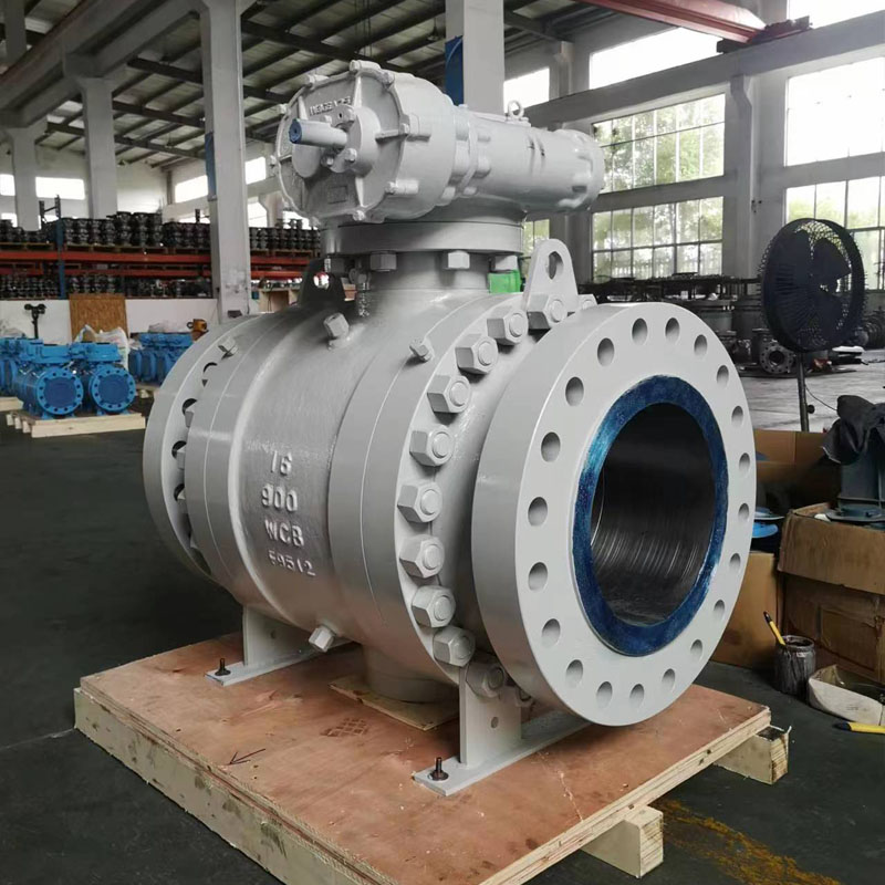 कास्टिङ Trunnion माउन्टेड बल भल्भ